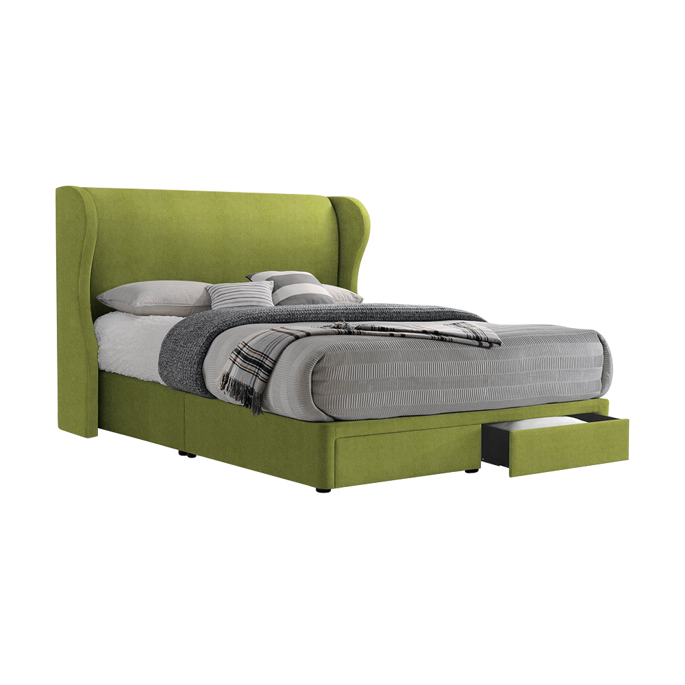 VALENCE - Mix & Match Divan Bed Frame (with drawer) - Single / Super Single / Queen / King
