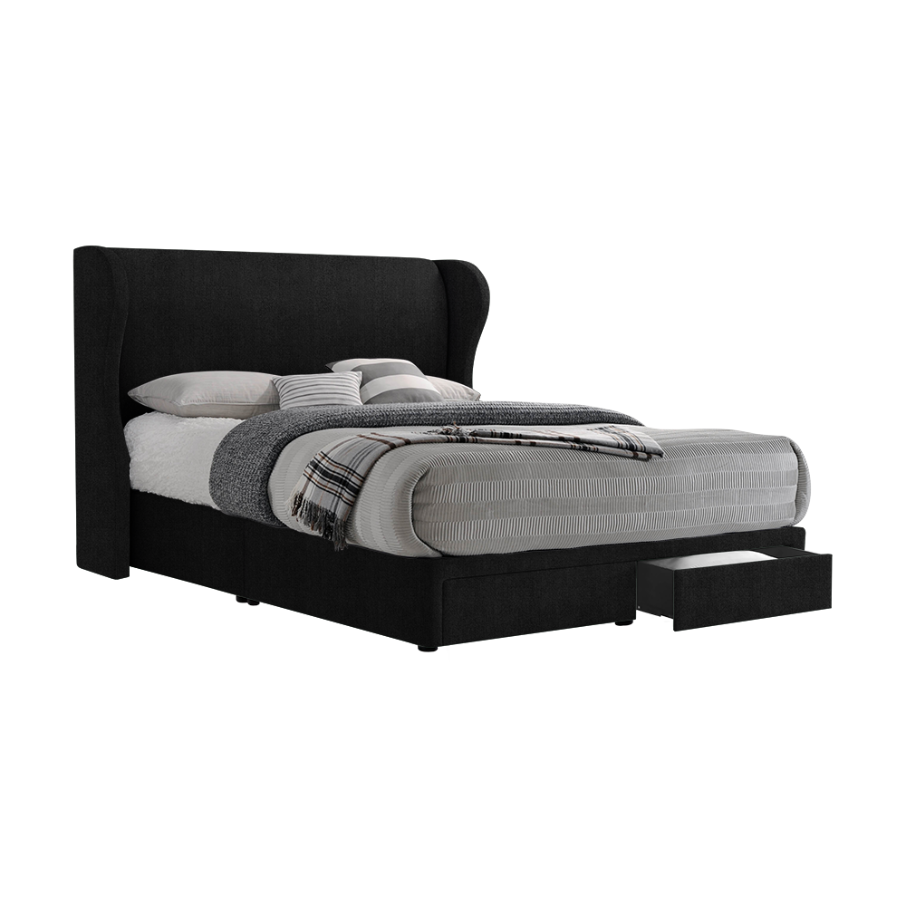 VALENCE - Mix & Match Divan Bed Frame (with drawer) - Single / Super Single / Queen / King