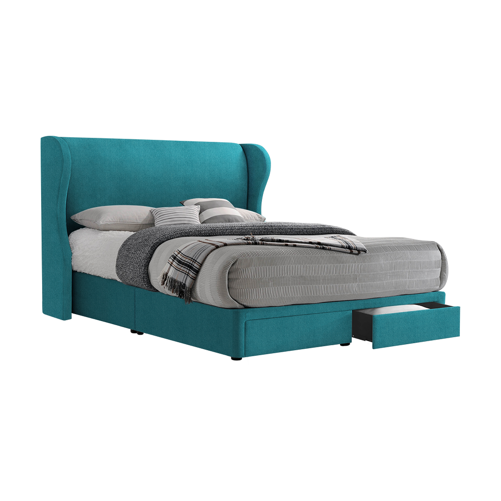 VALENCE - Mix & Match Divan Bed Frame (with drawer) - Single / Super Single / Queen / King