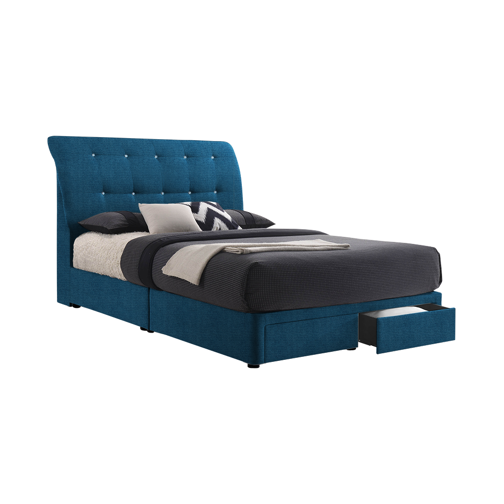 VANDA - Mix & Match Divan Bed Frame (with drawer) - Queen / King
