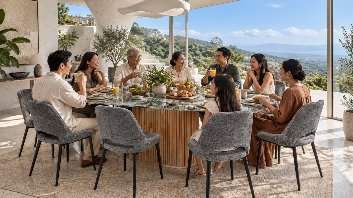CL-0251 dining table lifestyle image 11