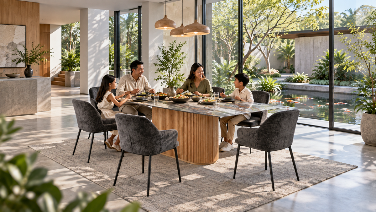 CL-0250 dining table lifestyle image 10