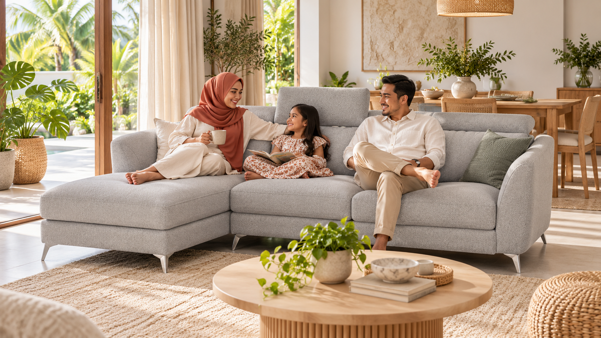 SANTONNE sofa lifestyle image 11