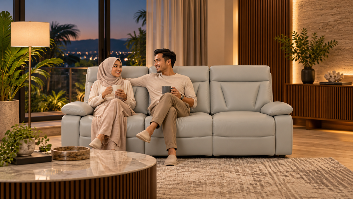 ELDRO recliner sofa lifestyle image 11