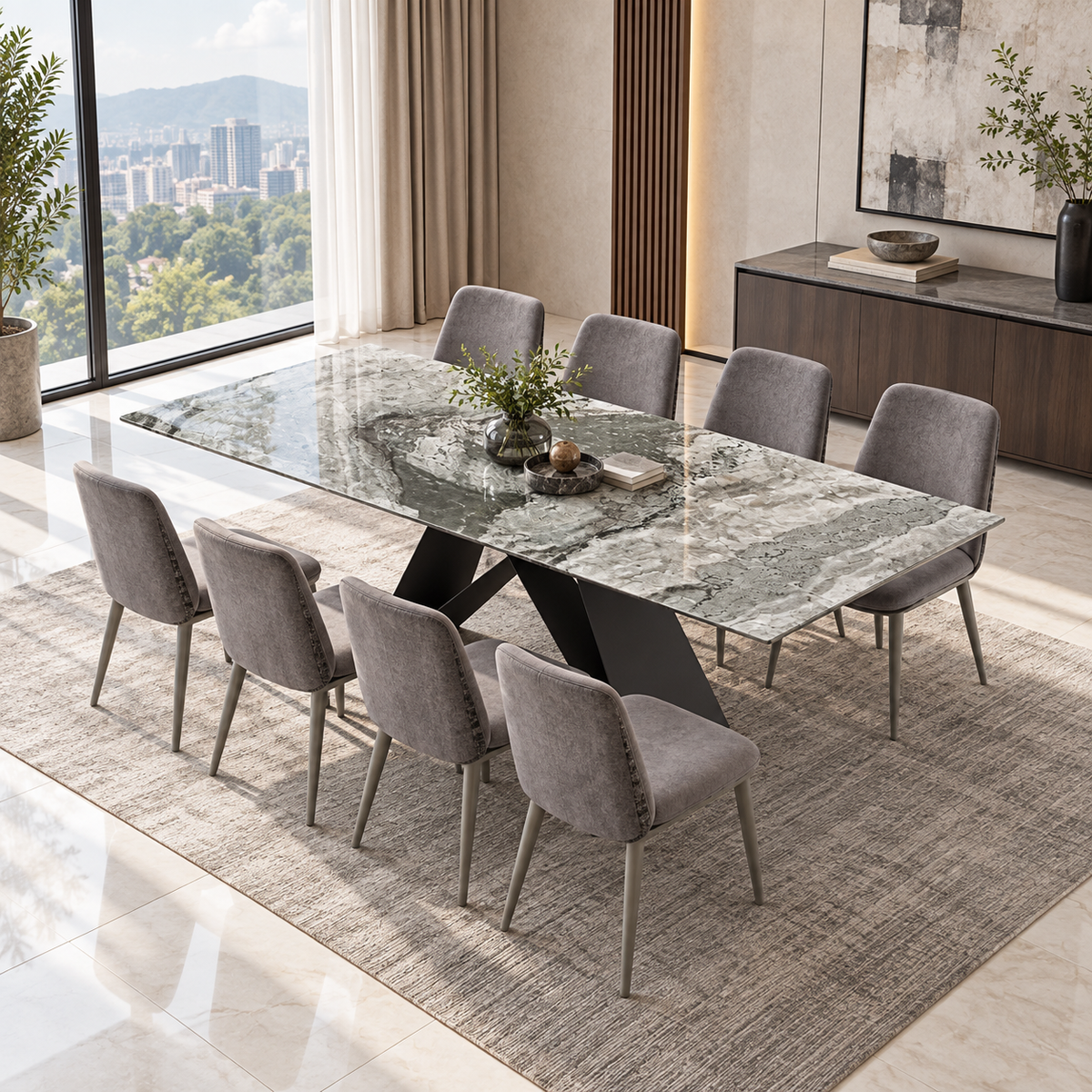 CL-0241 dining table lifestyle image 14