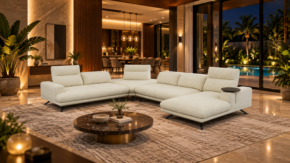 GAVORA sectional sofa lifestyle image 15