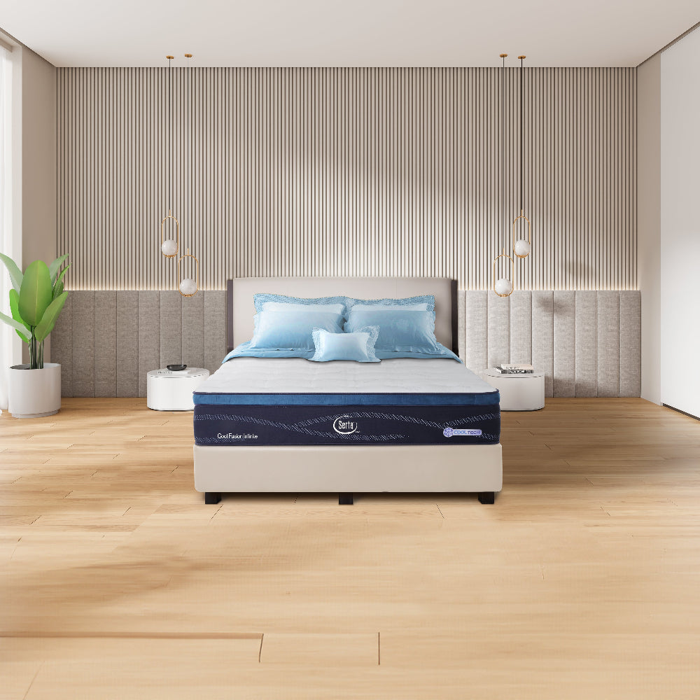 SERTA Cool Fusion Infinite™ - Exclusive Perfect Spine™ Colection Mattress (Single / Super Single / Queen / King / Super King)
