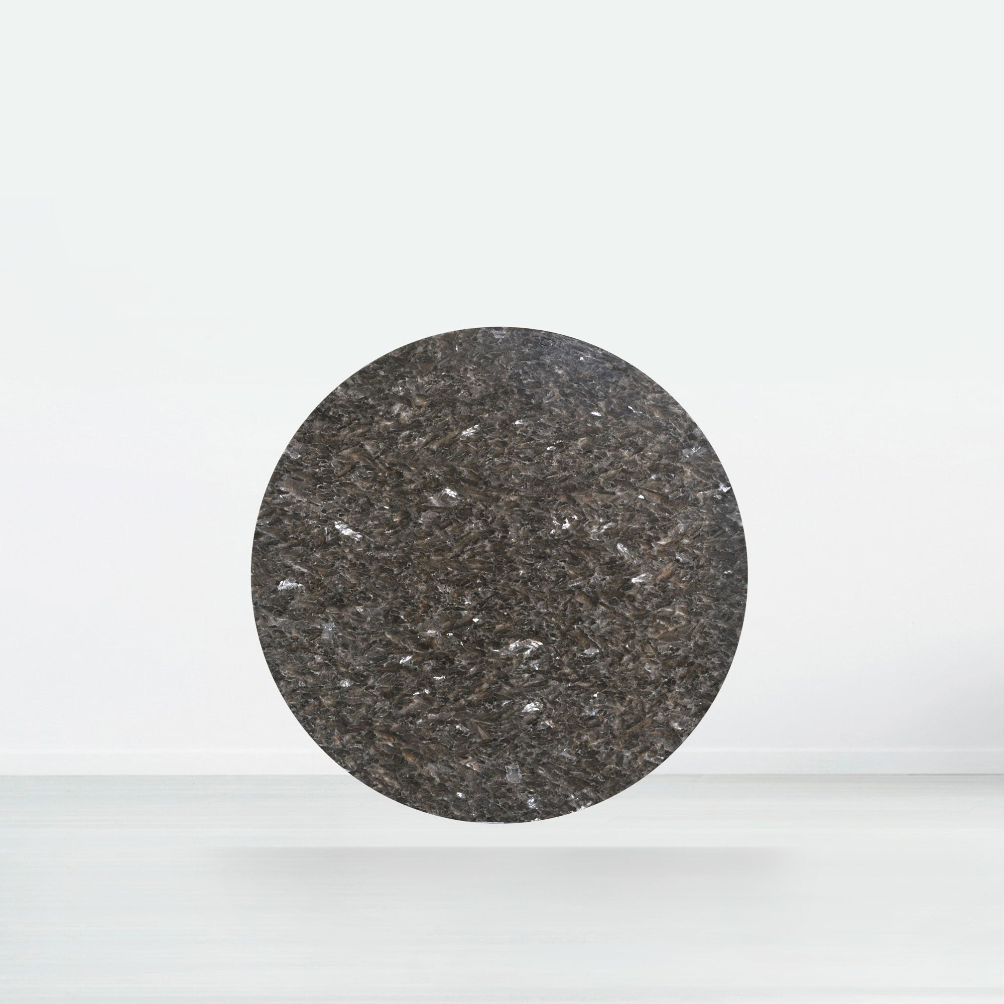4.3ft Round Pearl Stone Natural Marble Dining Table