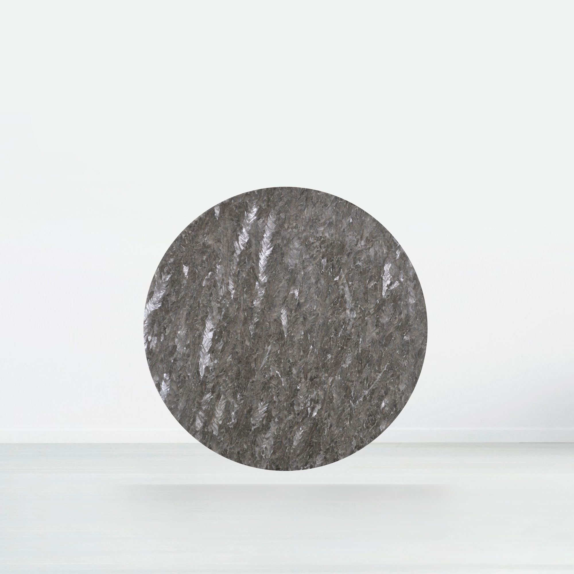 4.3ft Round Pearl Stone Natural Marble Dining Table