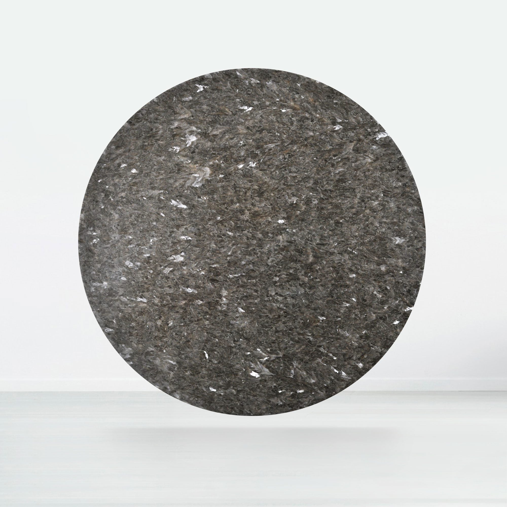 6ft Round Pearl Stone Natural Marble Dining Table