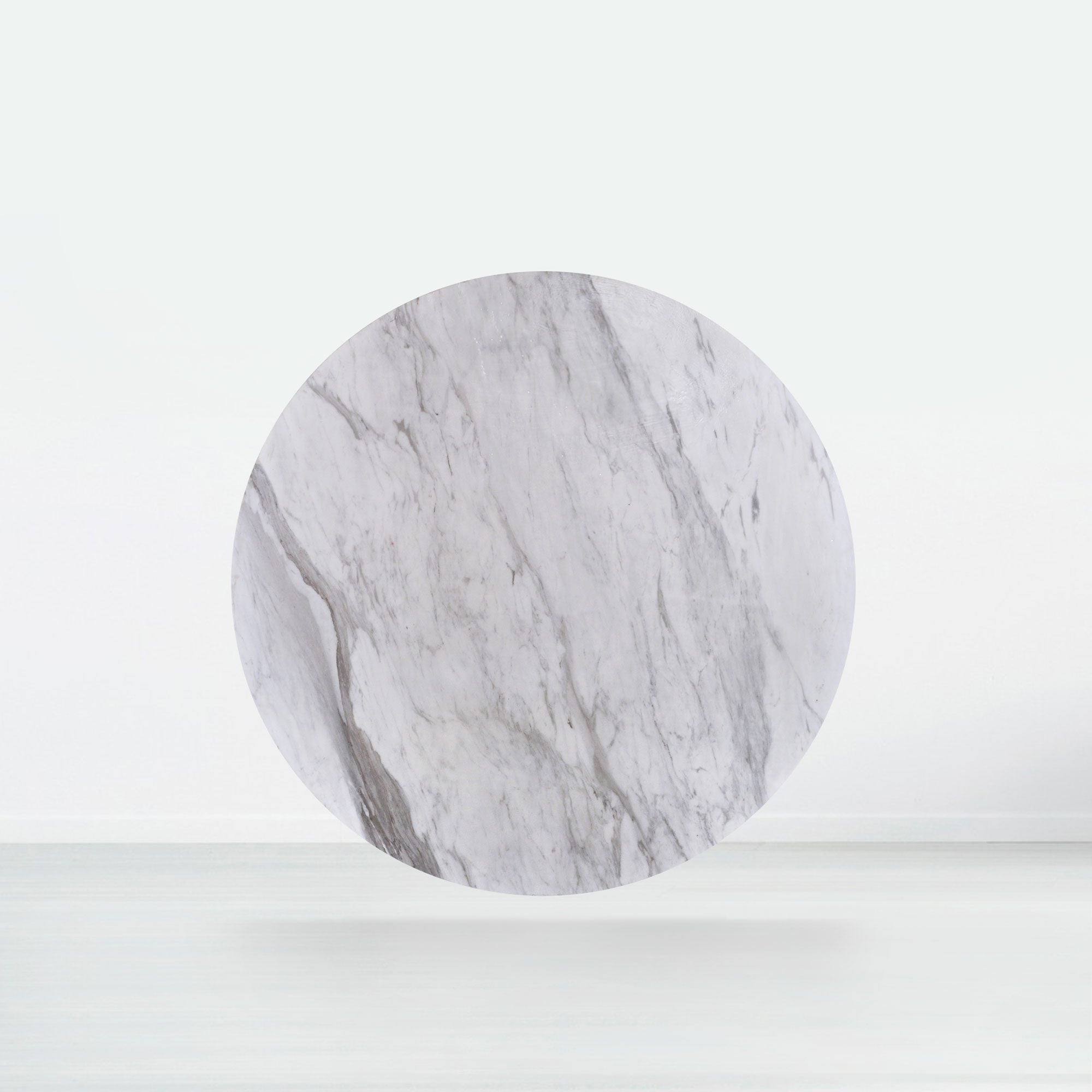 5ft Round Volakas Natural Marble Dining Table
