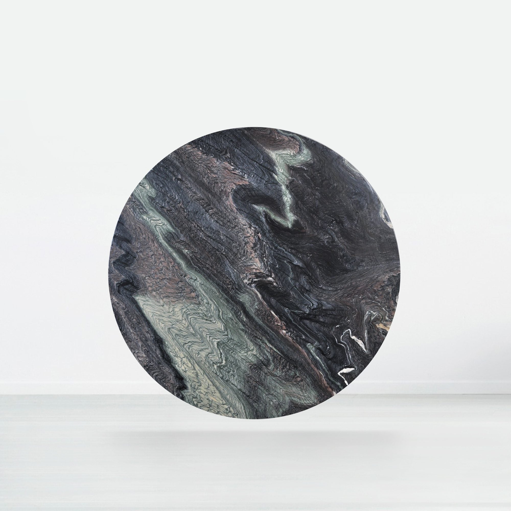 5ft Round Kinawa Natural Marble Dining Table