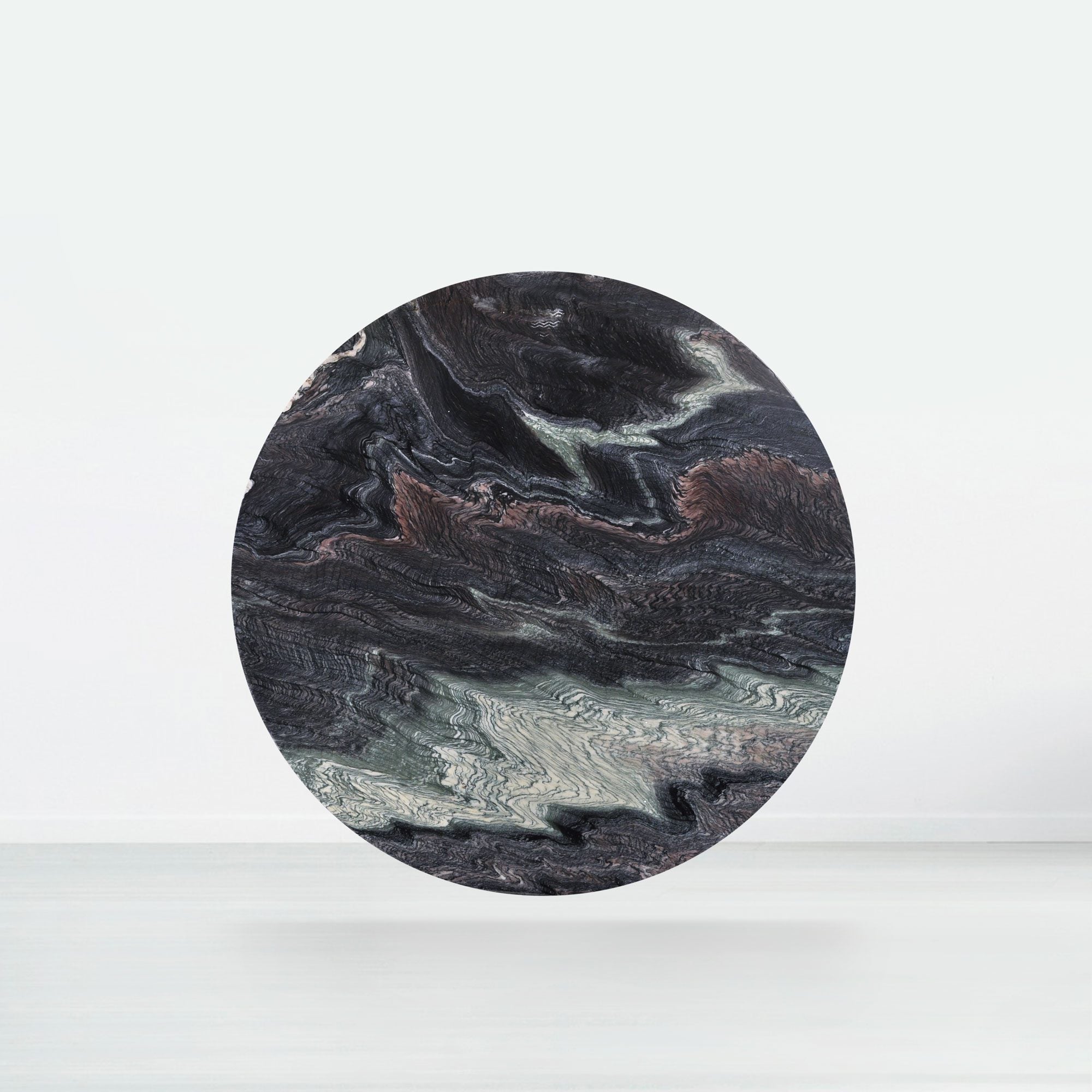 5ft Round Kinawa Natural Marble Dining Table