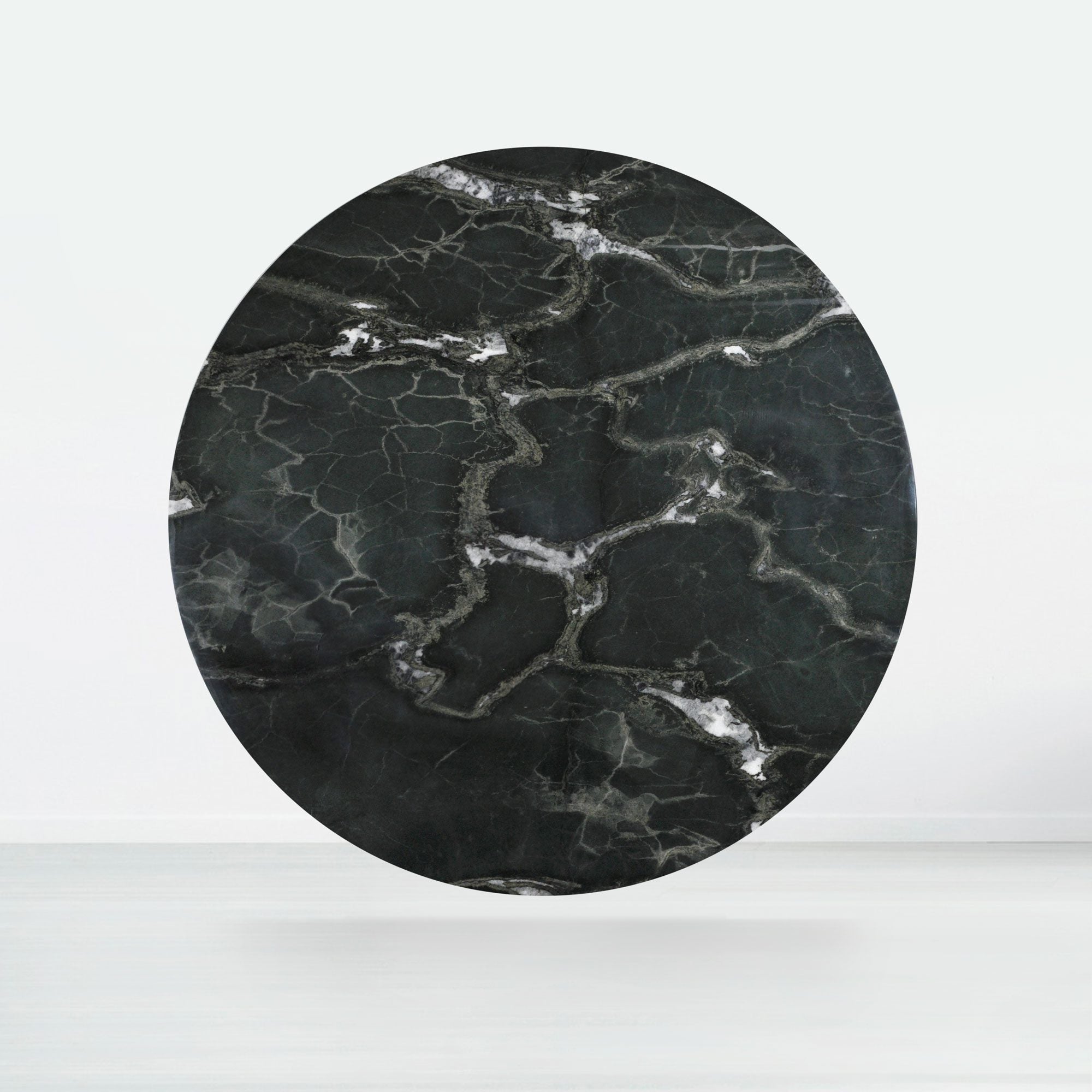 6ft Round Verde Levanto Natural Marble Dining Table