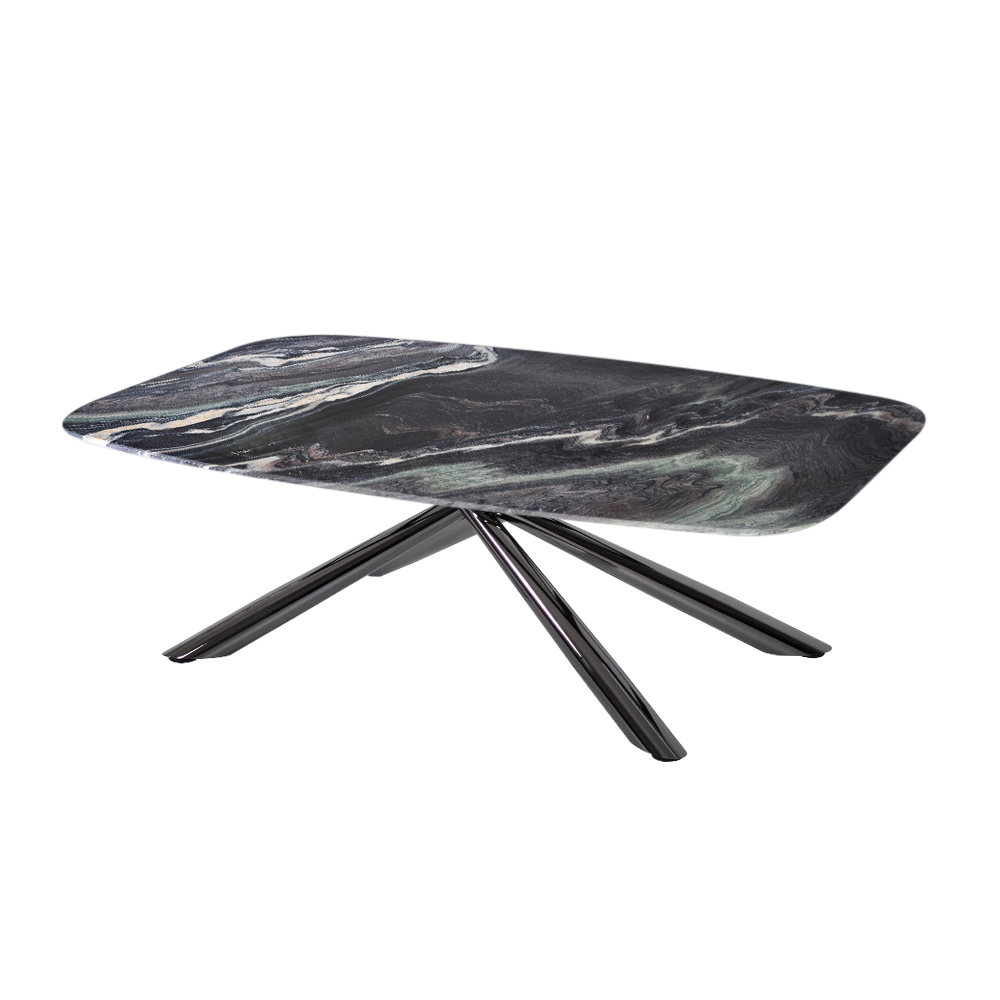 Rectangular Kinawa Natural Marble Coffee Table (1200mm x 700mm)