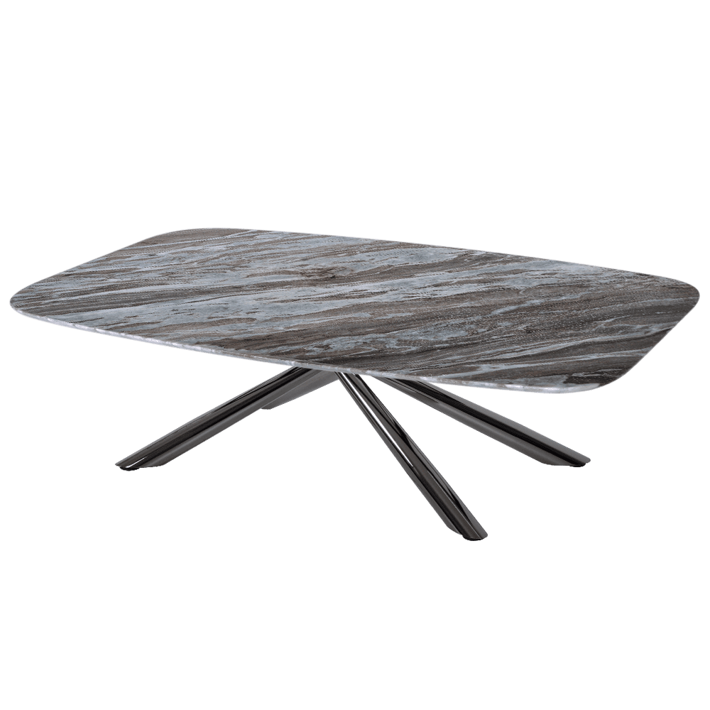 Rectangular Toronto Brown Natural Marble Coffee Table (1400mm x 800mm)
