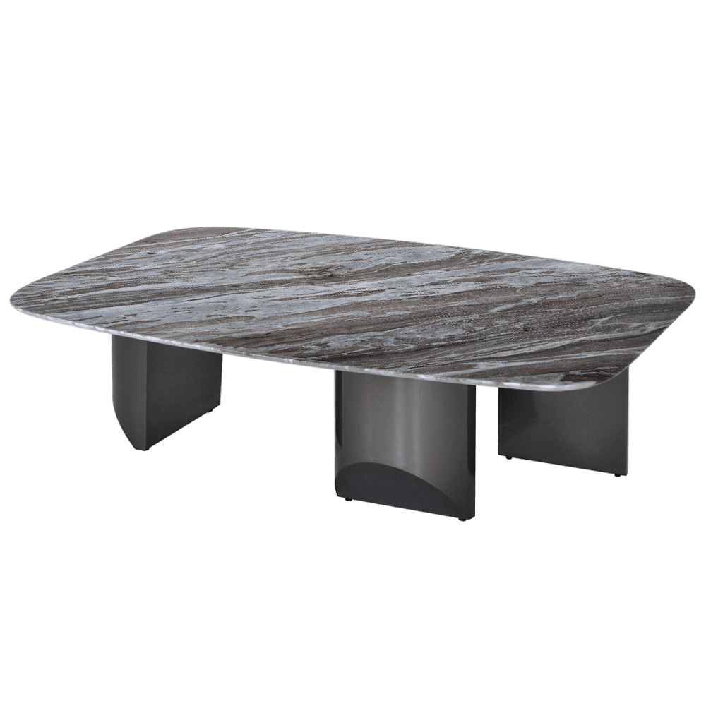 Rectangular Toronto Brown Natural Marble Coffee Table (1400mm x 800mm)