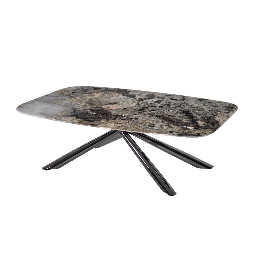 Rectangular Pandora Natural Marble Coffee Table (1200mm x 700mm)