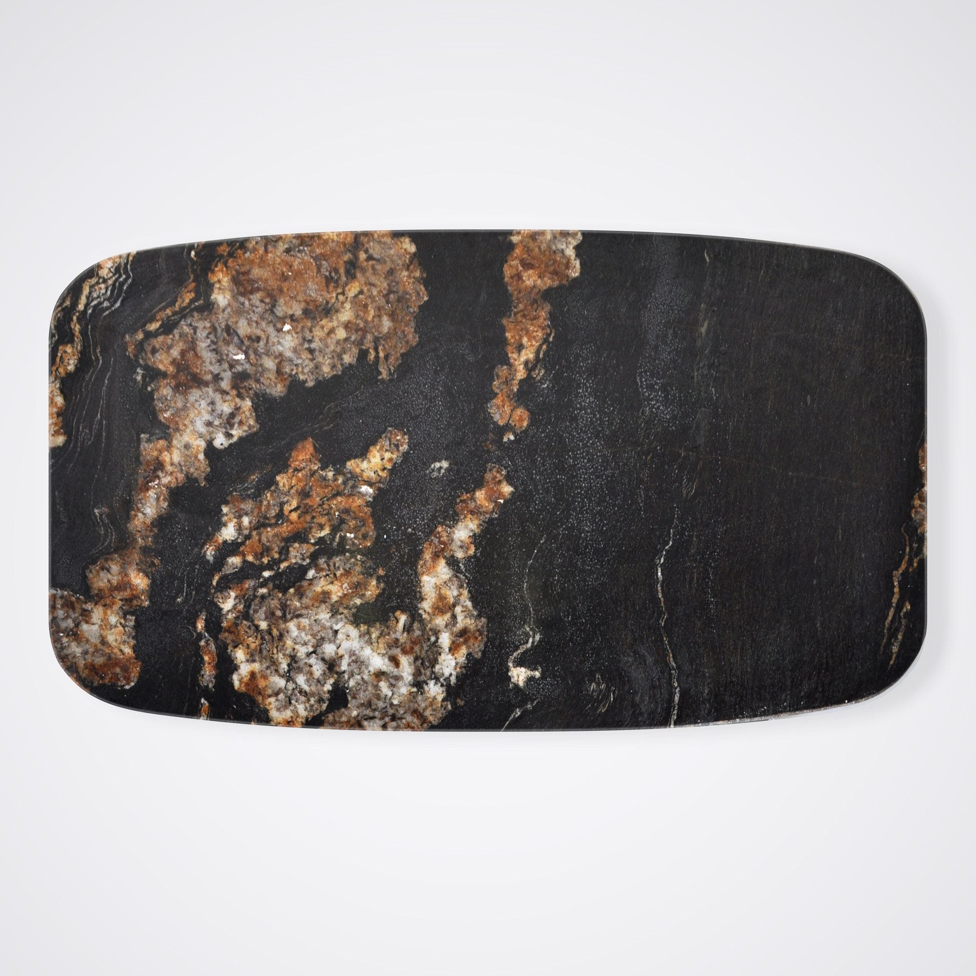 Rectangular Black Taurus Natural Marble Coffee Table (1.4m x 0.8m)