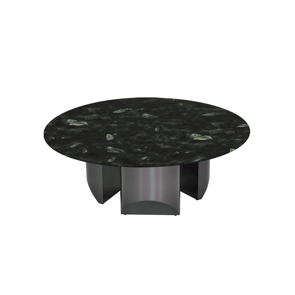NOA – Mix & Match Marble Coffee Table with Stainless Steel Leg (1000mm)