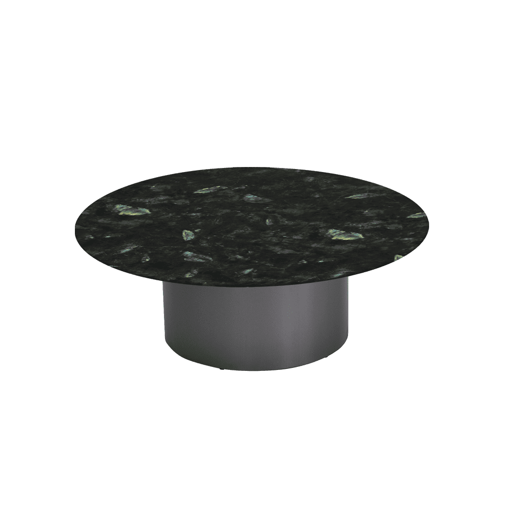 YUNA – Mix & Match Marble Coffee Table with Stainless Steel Leg (1000mm)