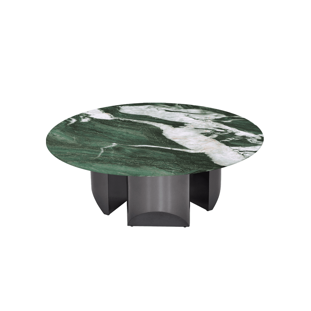 NOA – Mix & Match Marble Coffee Table with Stainless Steel Leg (1000mm)