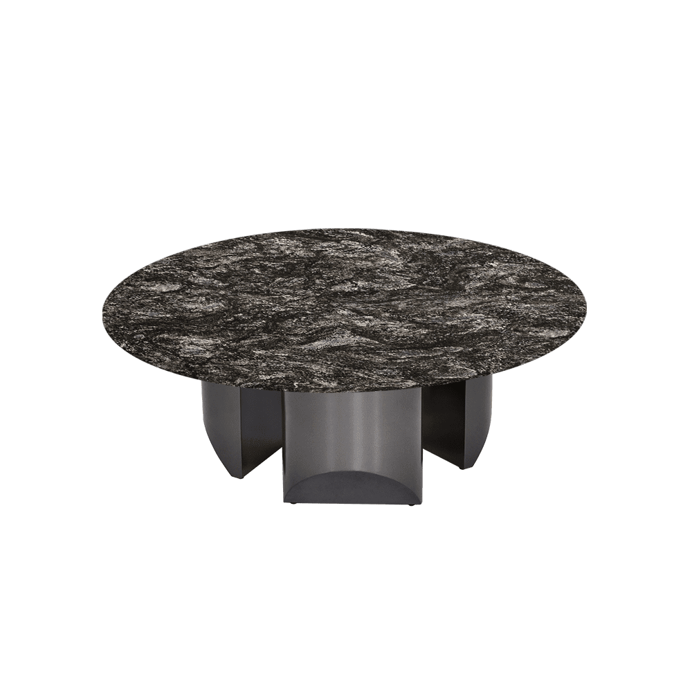 NOA – Mix & Match Marble Coffee Table with Stainless Steel Leg (1000mm)