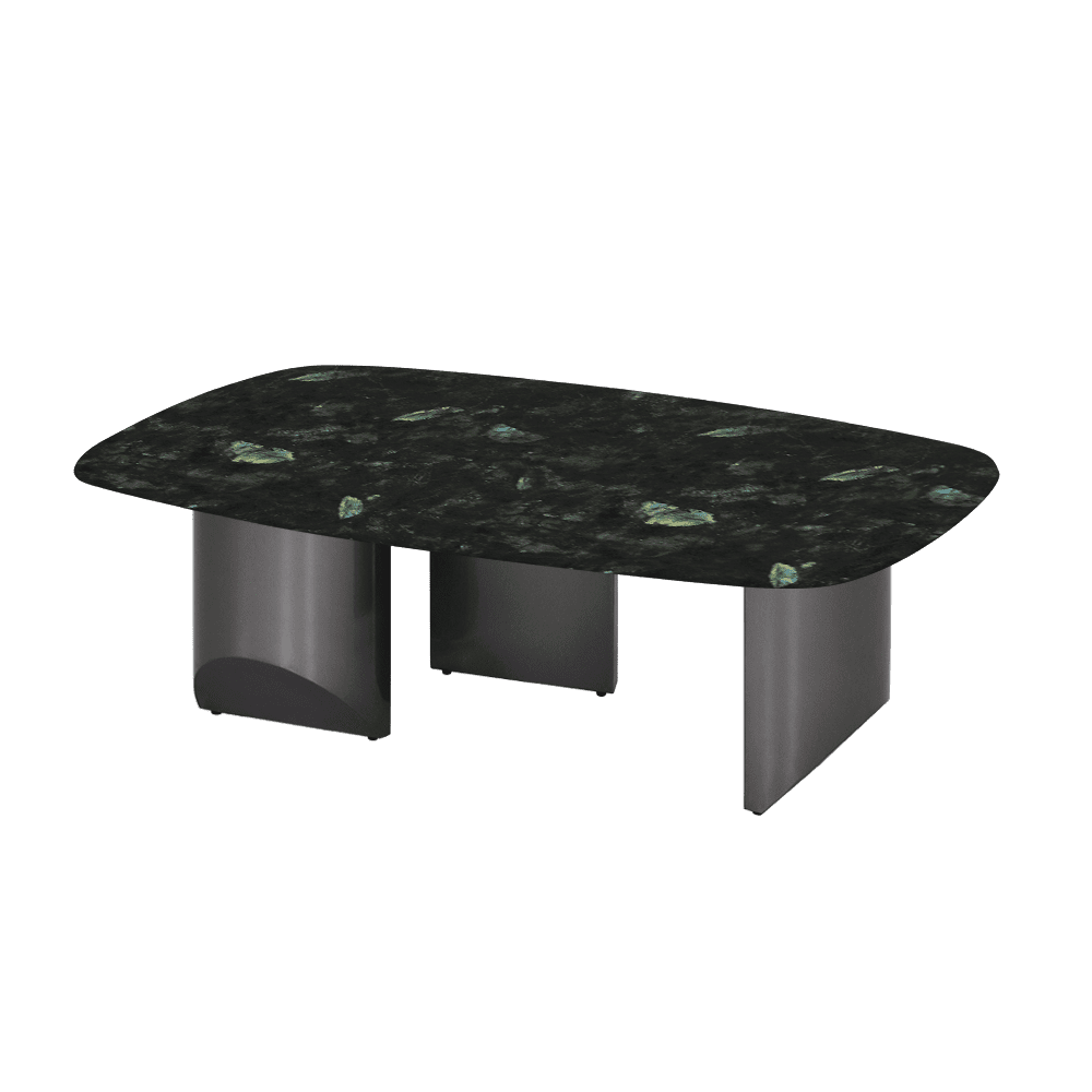 NOA – Mix & Match Marble Coffee Table with Stainless Steel Leg (1200mm x 700mm)
