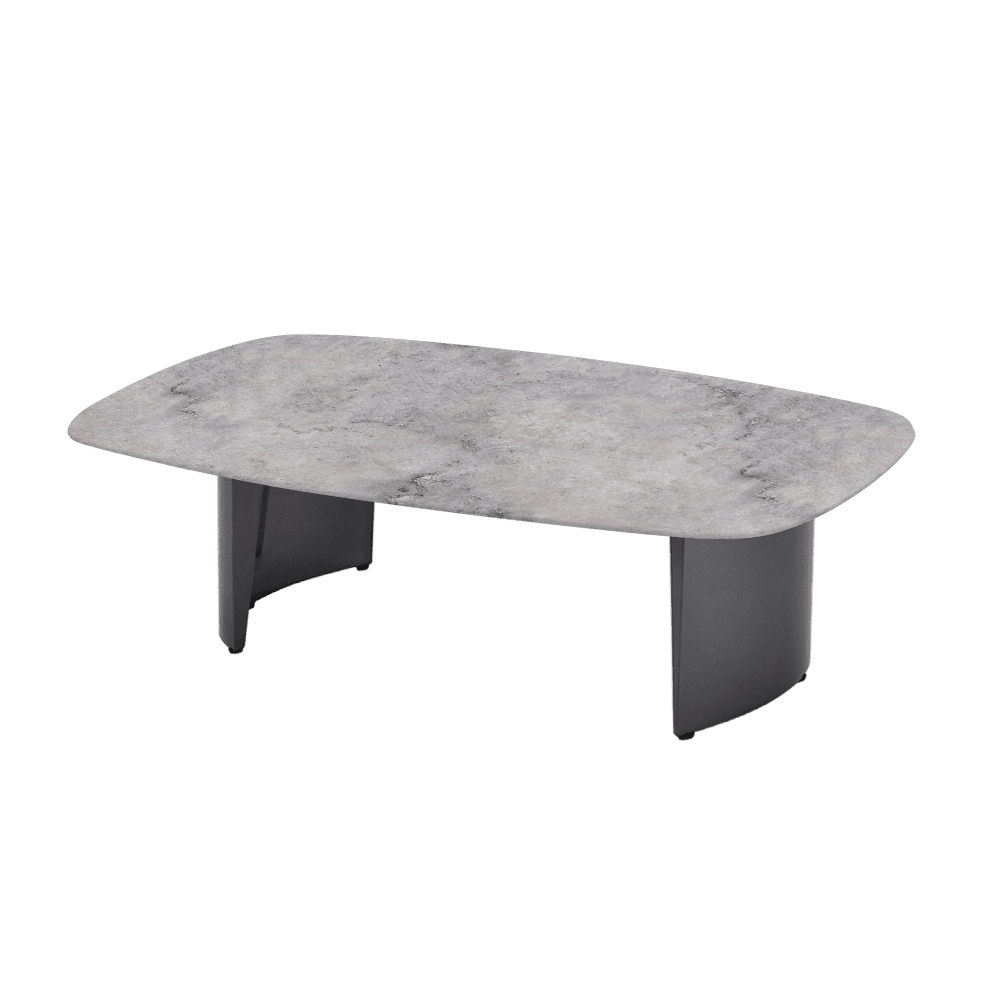 LUA – Mix & Match Marble Coffee Table with Stainless Steel Leg (1500mm x 700mm)