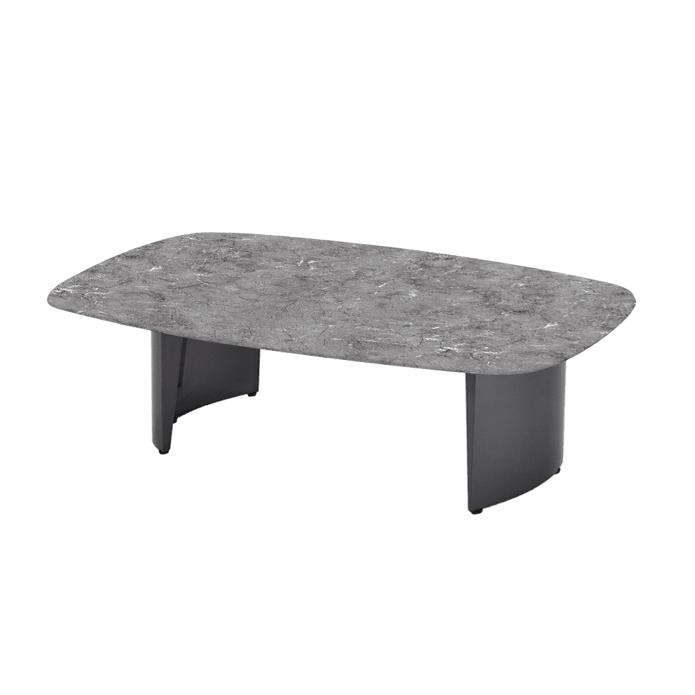 LUA – Mix & Match Marble Coffee Table with Stainless Steel Leg (1500mm x 700mm)