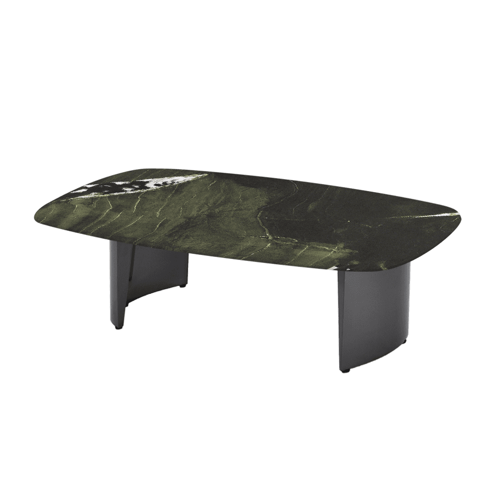LUA – Mix & Match Marble Coffee Table with Stainless Steel Leg (1500mm x 700mm)