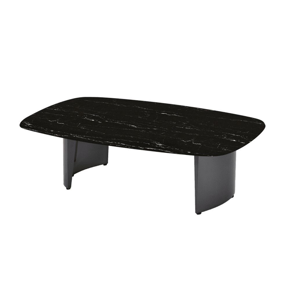 LUA – Mix & Match Marble Coffee Table with Stainless Steel Leg (1500mm x 700mm)