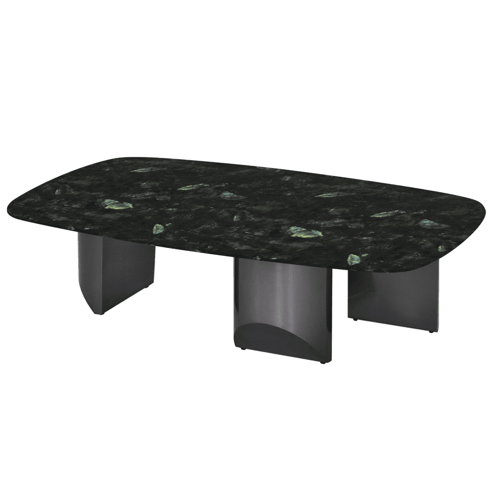 NOA – Mix & Match Marble Coffee Table with Stainless Steel Leg (1400mm x 800mm)