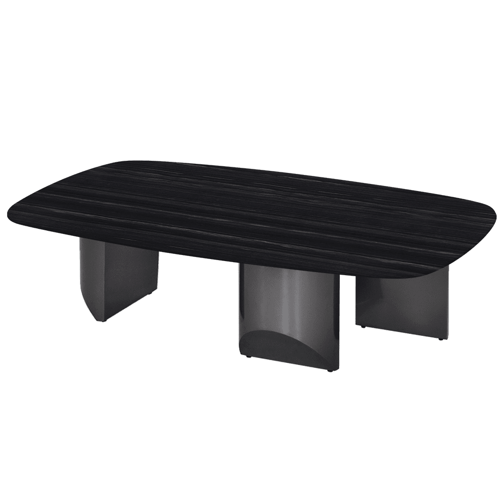 NOA – Mix & Match Marble Coffee Table with Stainless Steel Leg (1400mm x 800mm)