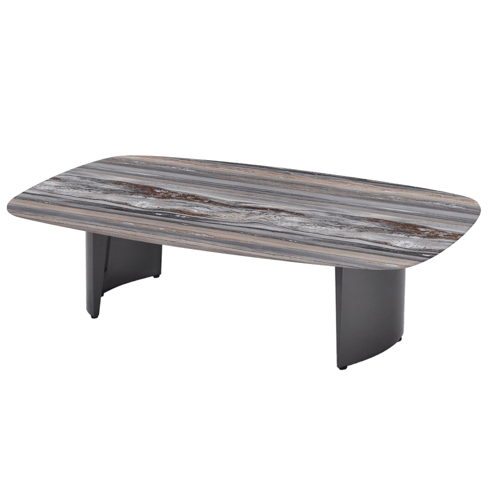 LUA – Mix & Match Marble Coffee Table with Stainless Steel Leg (1400mm x 800mm)