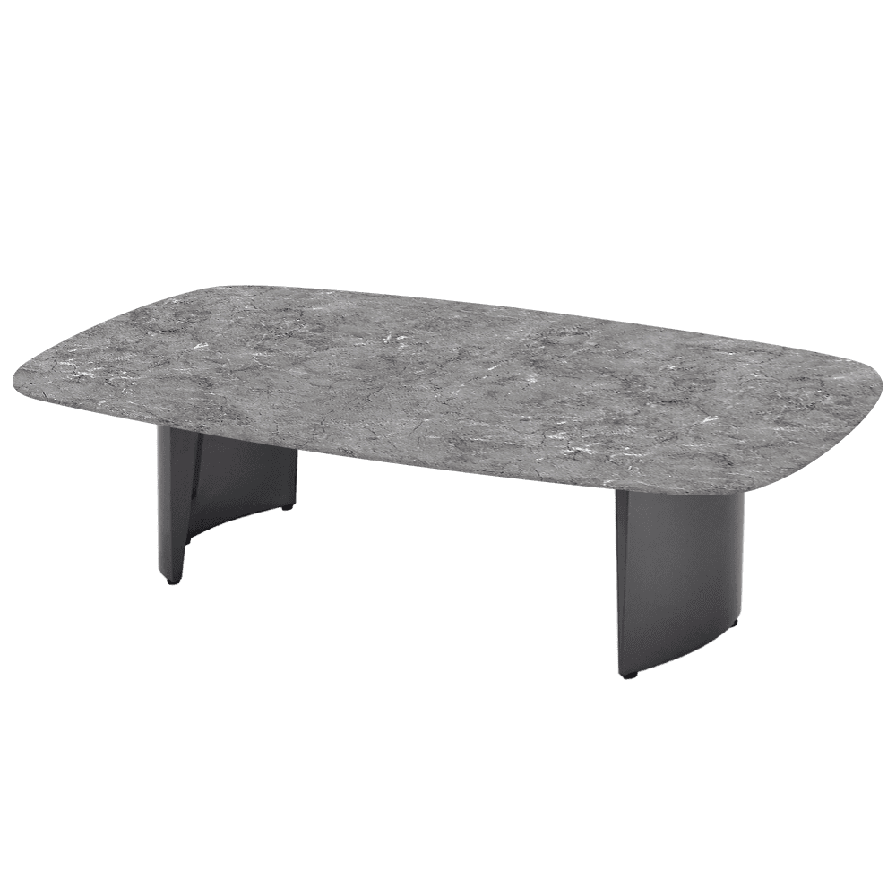 LUA – Mix & Match Marble Coffee Table with Stainless Steel Leg (1400mm x 800mm)