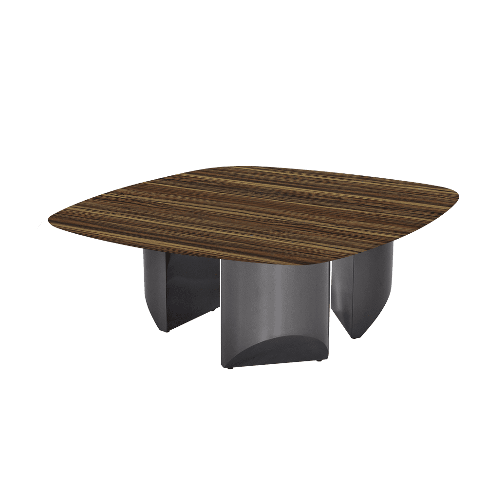 NOA – Mix & Match Marble Coffee Table with Stainless Steel Leg (1000mmx1000mm)