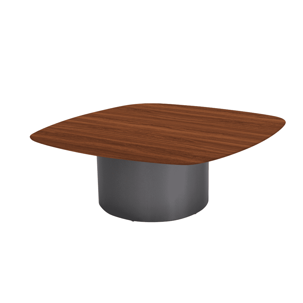 YUNA – Mix & Match Marble Coffee Table with Stainless Steel Leg (1000mm x 1000mm)
