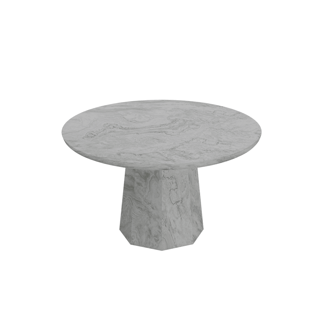 Mix & Match Round Marble Dining Table (Ø1.3m)