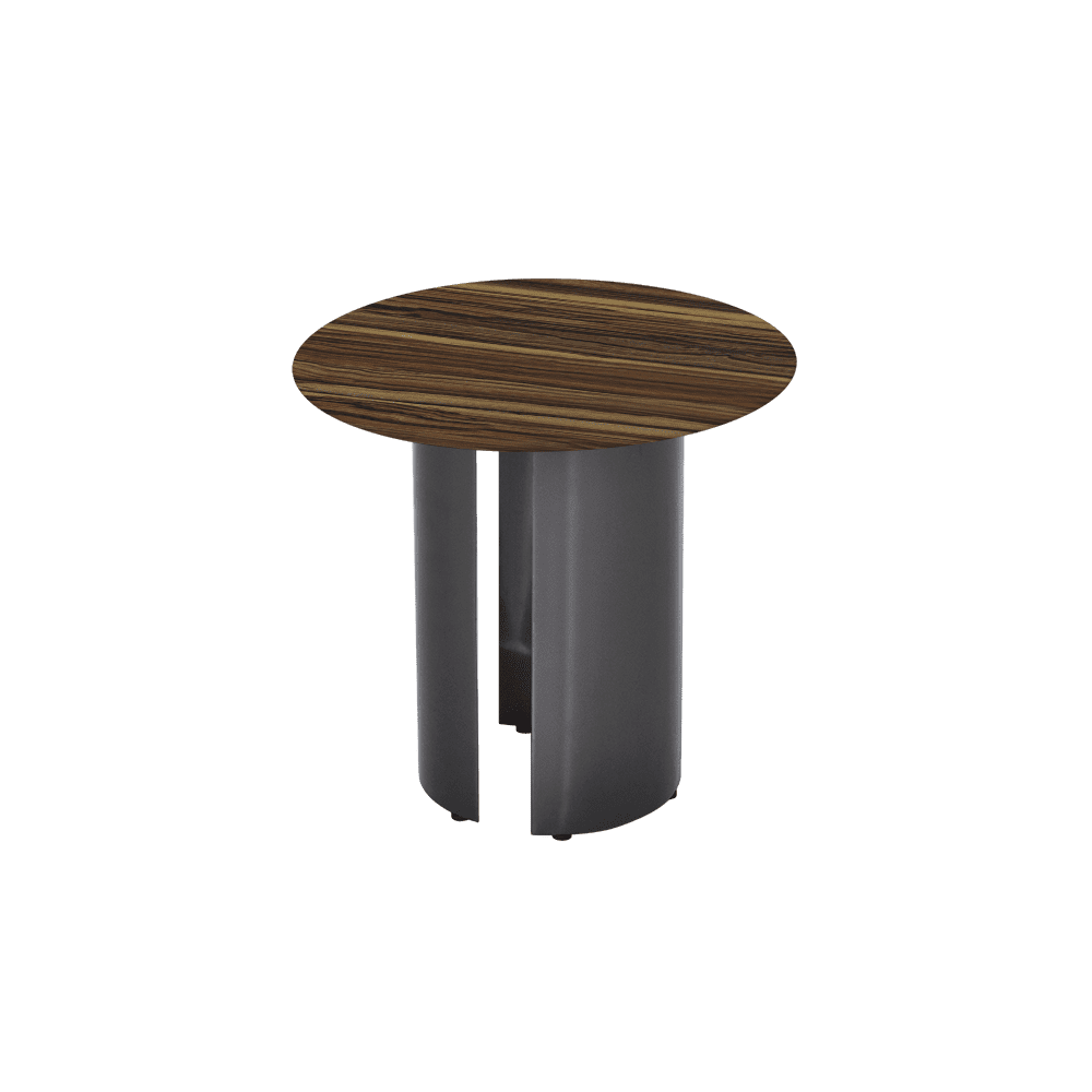 NOA Side Table - Mix & Match Marble Top with Stainless Steel Leg(500mm)