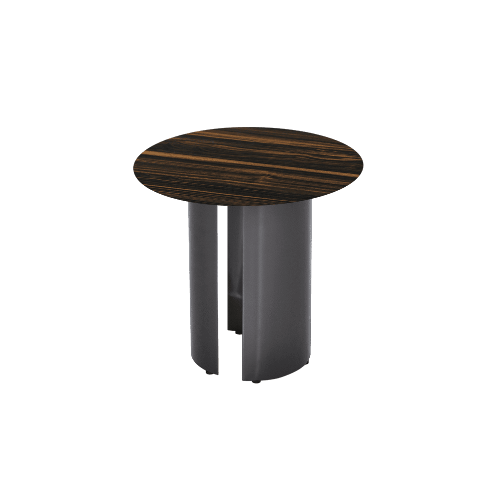 NOA Side Table - Mix & Match Marble Top with Stainless Steel Leg(500mm)