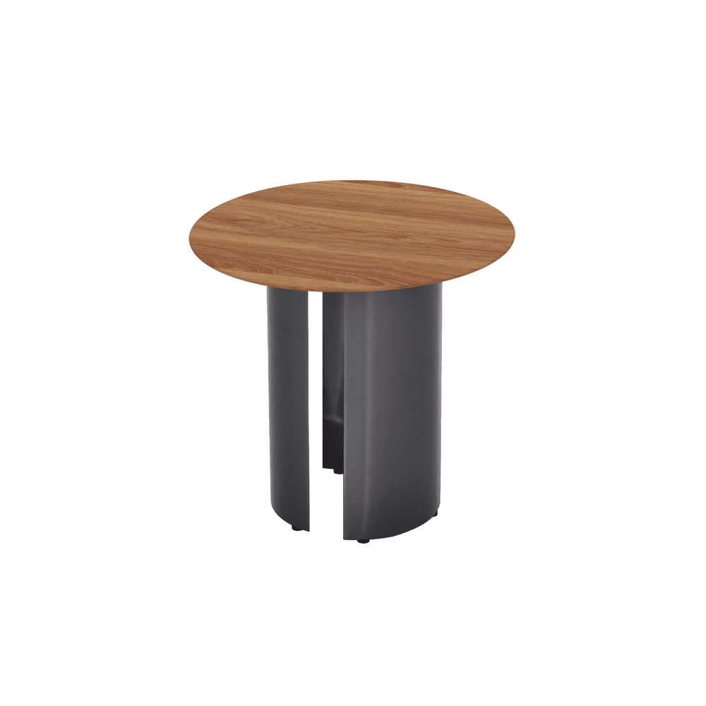 NOA Side Table - Mix & Match Marble Top with Stainless Steel Leg(500mm)