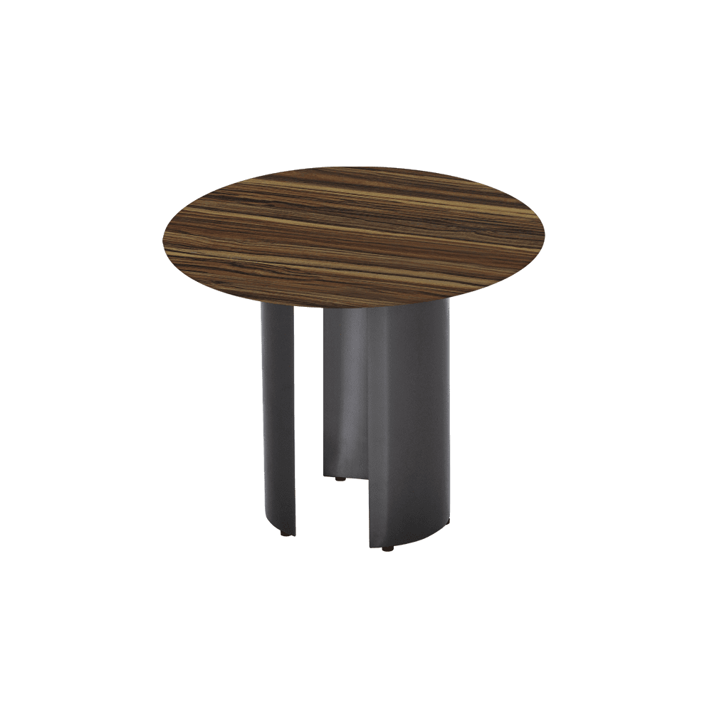 NOA Side Table - Mix & Match Marble Top with with Stainless Steel Leg(600mm)