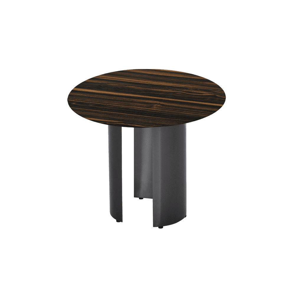 NOA Side Table - Mix & Match Marble Top with with Stainless Steel Leg(600mm)