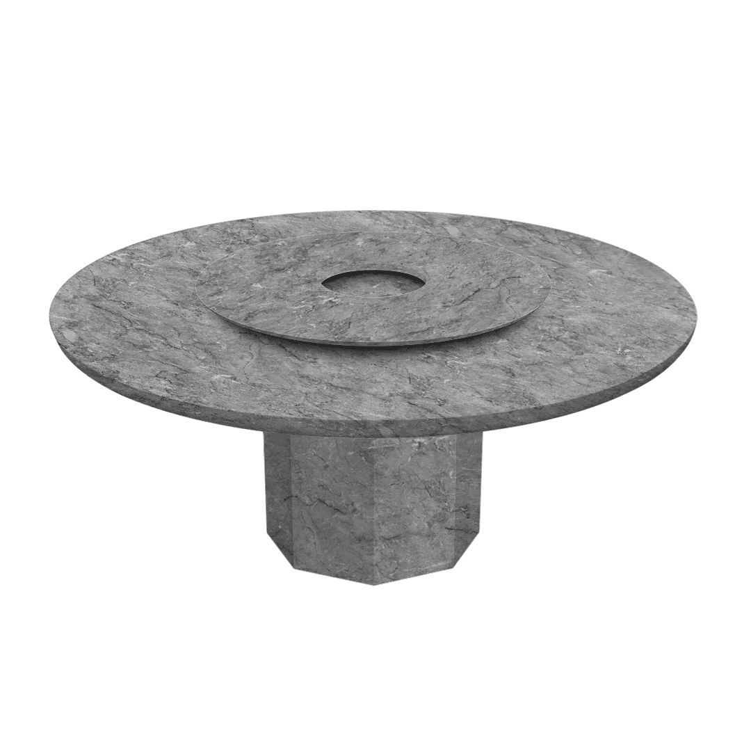 Mix & Match Round Marble Dining Table (Ø1.8m)