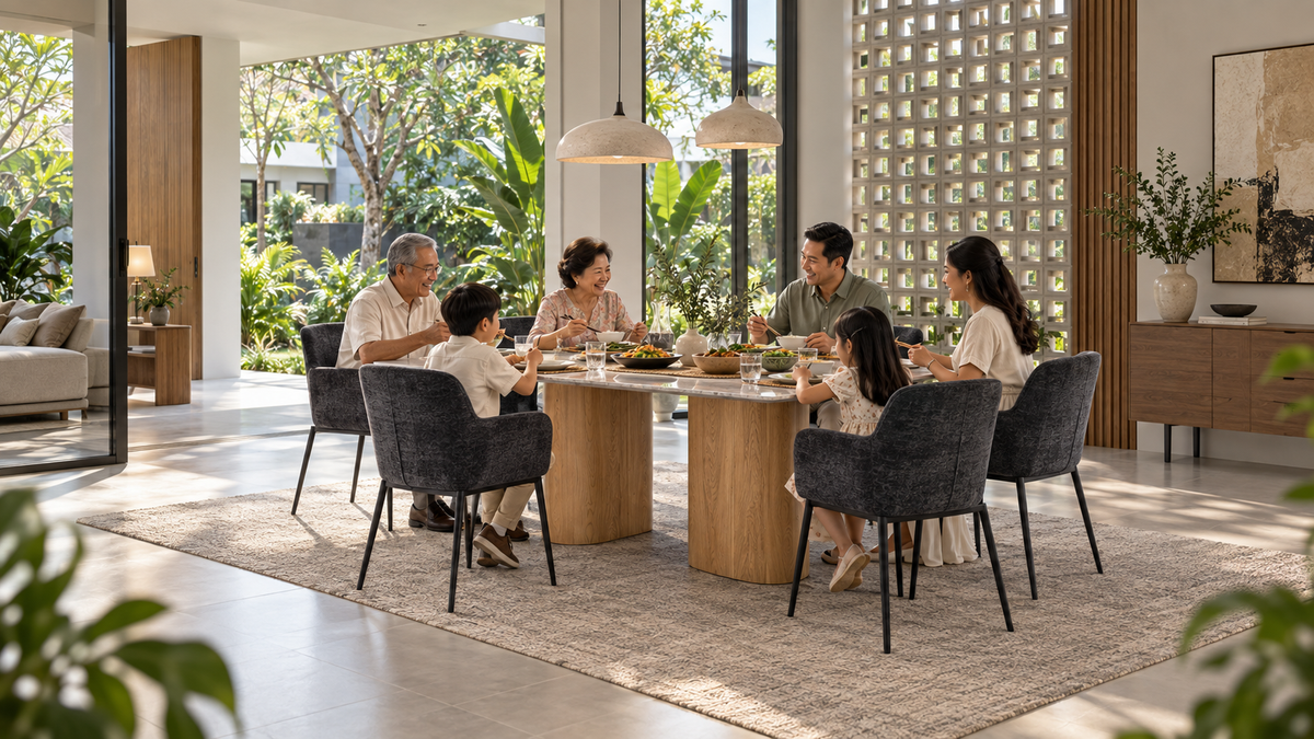 CL-0256 dining table lifestyle image 10