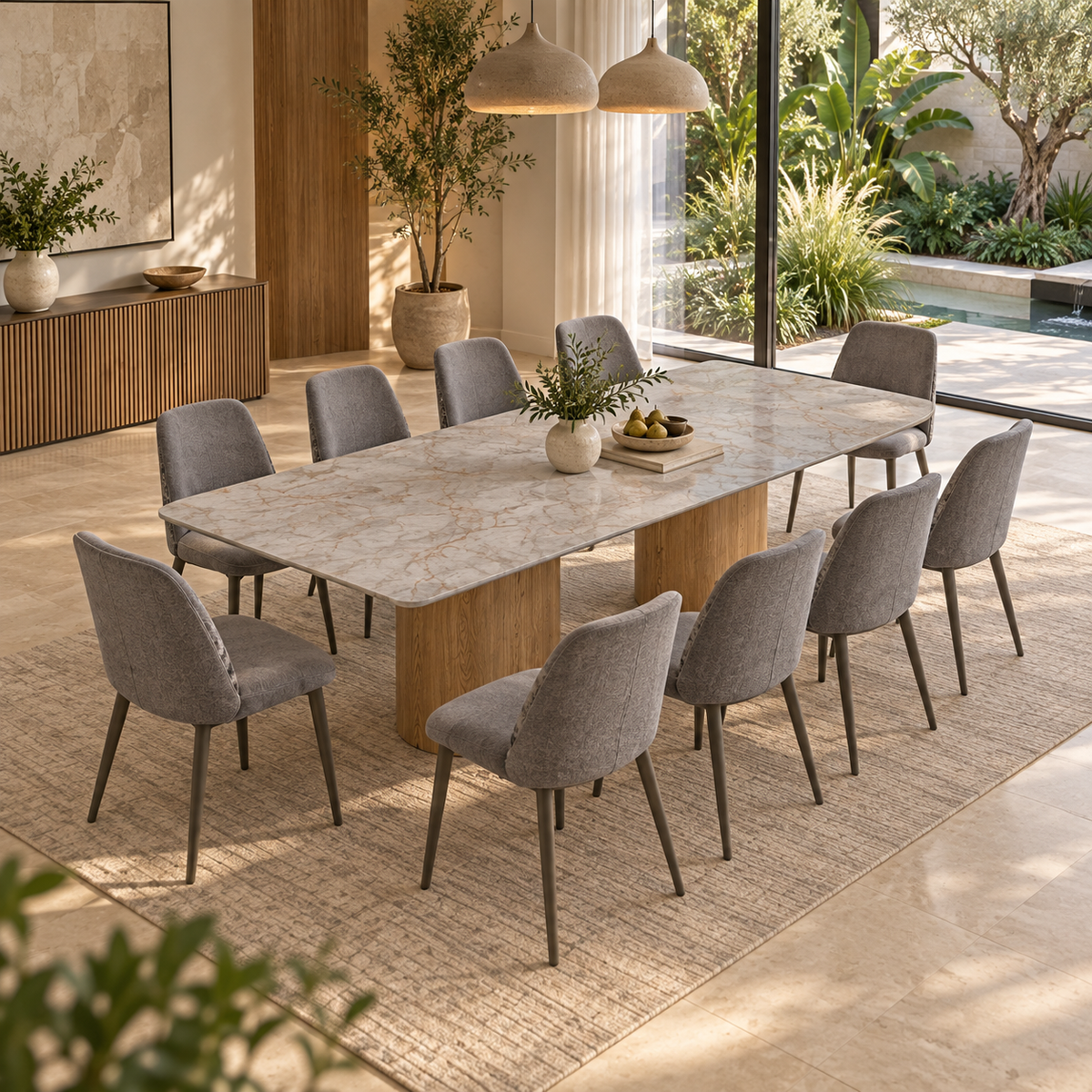 CL-0256 dining table lifestyle image 14