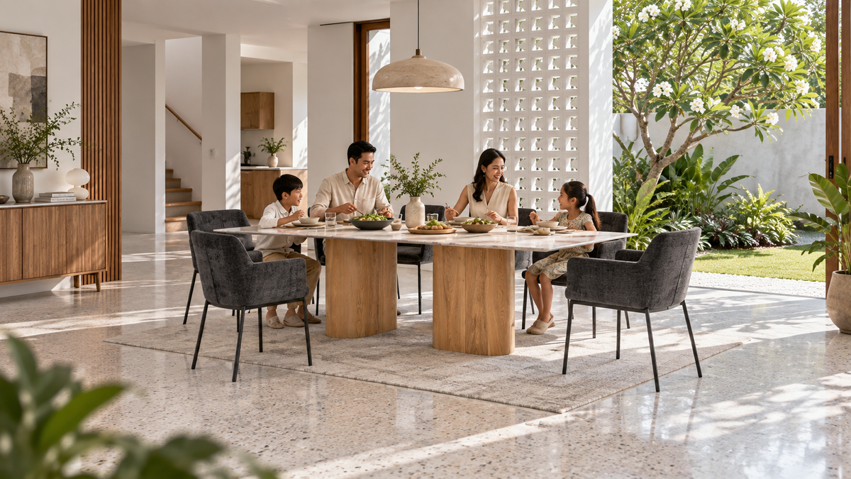 CL-0261 dining table lifestyle image 10