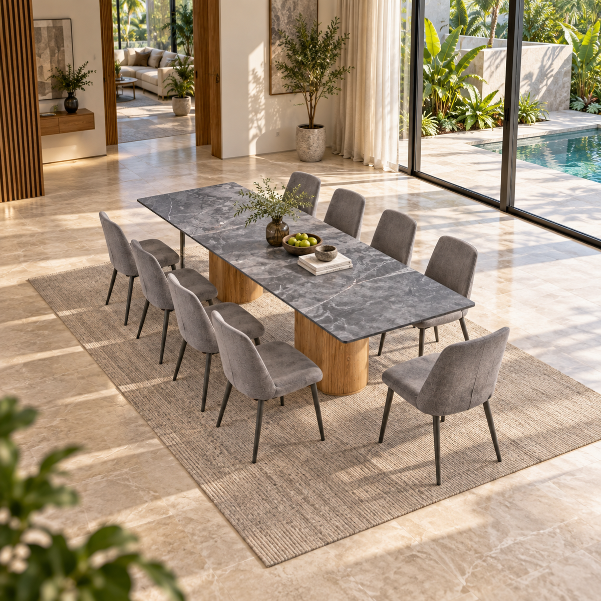 CL-0263 dining table lifestyle image 14