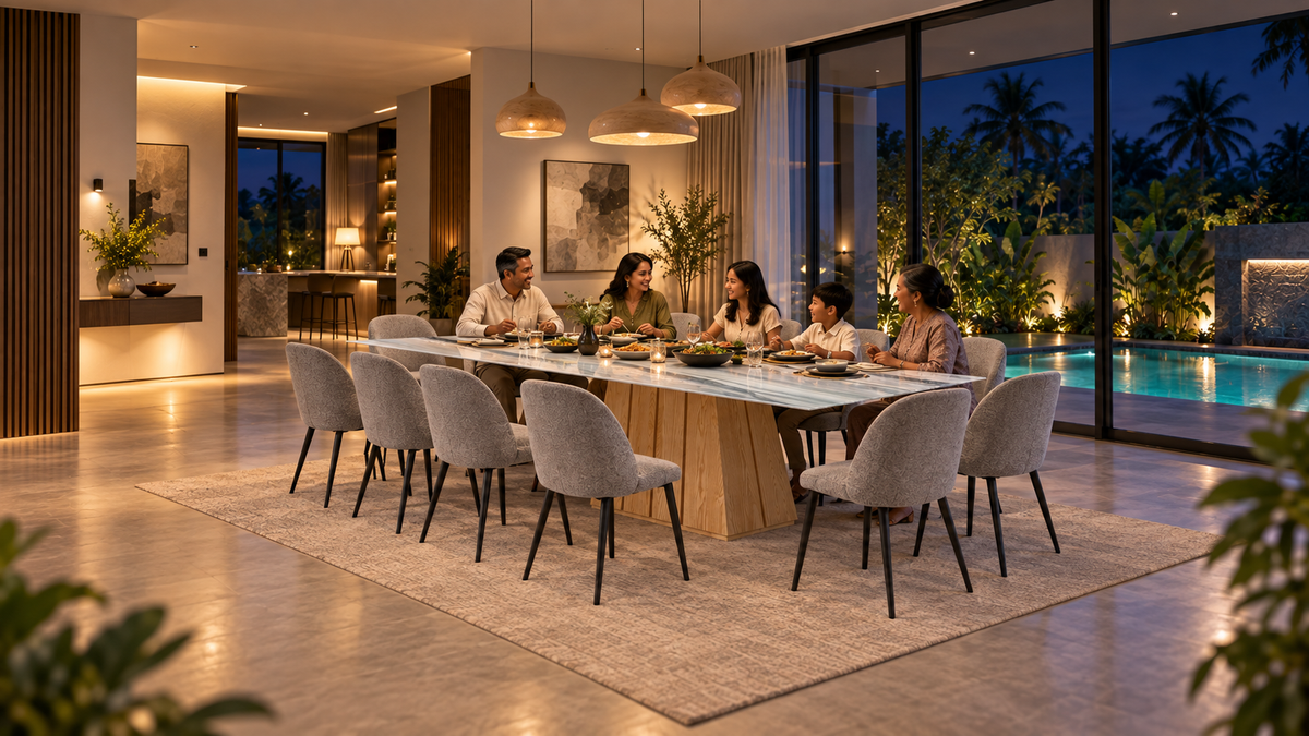 CL-0268 dining table lifestyle image 12